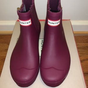 Hunter rain boots